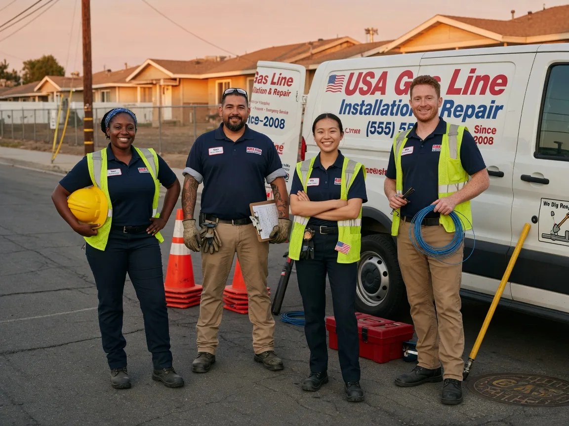 Gas Line Installation company in Albion, WA